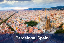 Private jet charter flight to /from Barcelona, Spain